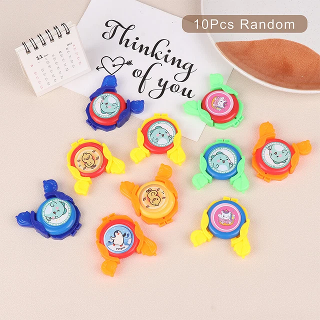 10pcs Mini Flying Handheld Catapult Toy For Kid Birthday Party Favor Treat Gifts