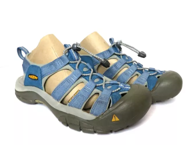 Keen Newport H2 Women's Waterproof Sandals Blue Closed Toe Shoes 1003452 Size 7