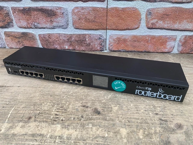 MIKROTIK ROUTERBOARD RB2011UIAS-RM Wired Router With Universal PSU ...
