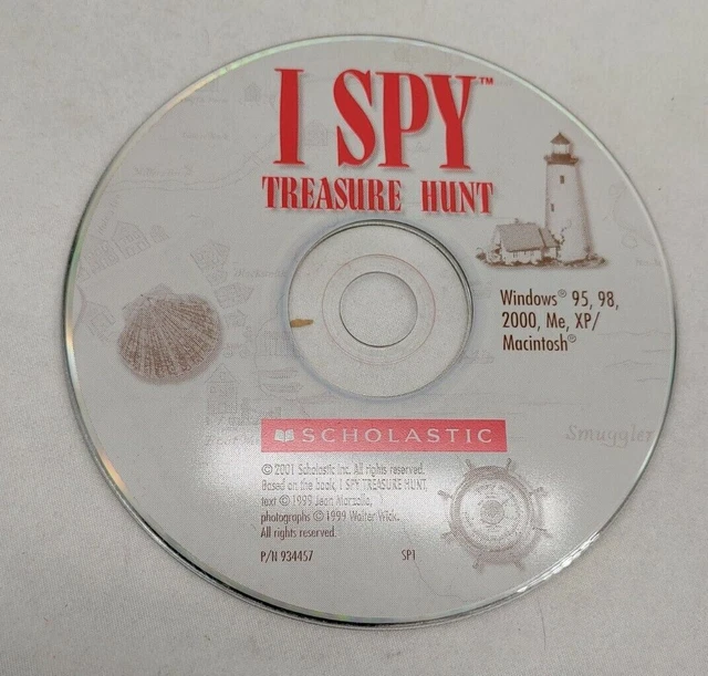 I SPY TREASURE Hunt Spooky Mansion Brain Building Game For Kids 2 