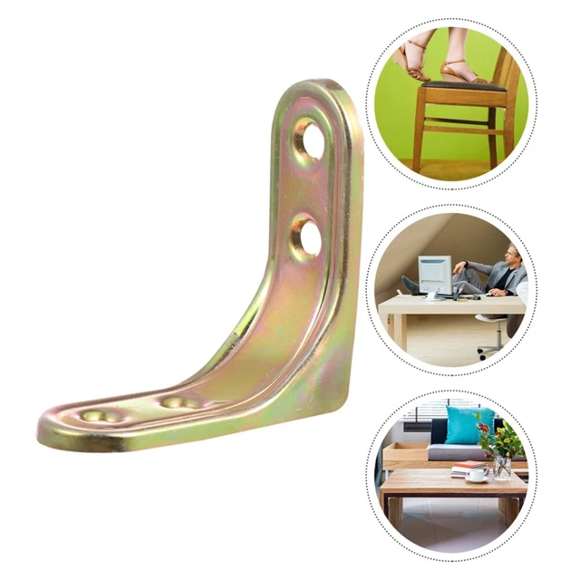 Supporto codice angolare per scaffali a parete accessori mobili colorati acciaio laminato a freddo