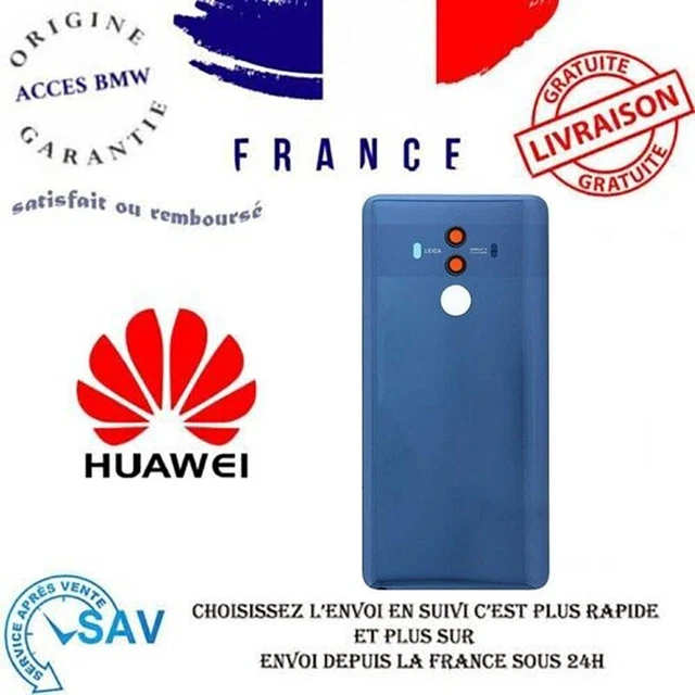 Cache Batterie Arrière Vitré Premium Vert émeraude Pour Huawei Mate 20 X 5G – Neuf