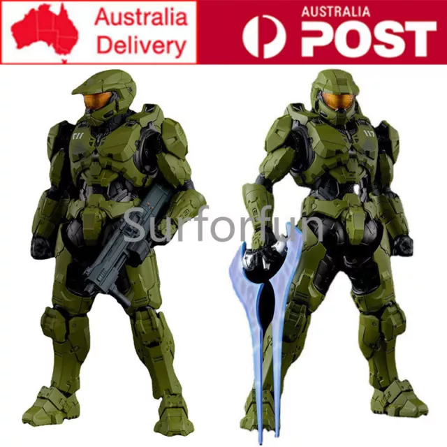 Halo 5 Guardians Master Chief PVC Action Figure Toy John117 Model Collection