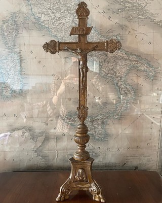 Croce 38 centimetri Crocifisso in stile Nostaligie Anitk ferro Ferro Iron Cross 