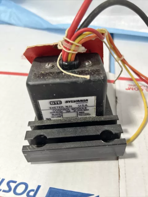 Sylvania 057081 Triple Pass Heater SCR Control Module Open Loop 120-277VAC 25A