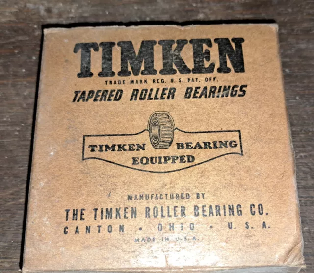 Timken 462 & 453-A Tapered Roller Bearing Cup and Cone Set - NEW