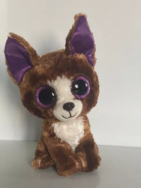 Ty Beanie Boo Dexter Chihuahua Dog 2017 Soft Toy Plush Birthday March 9th