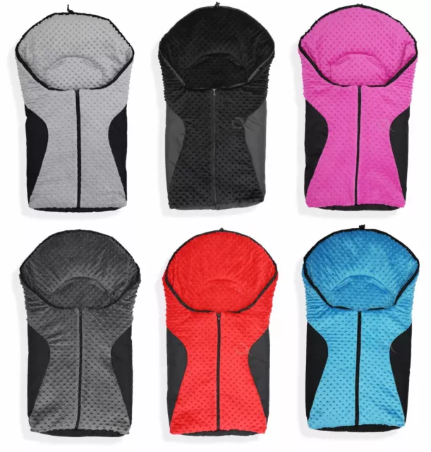 New Universal Baby Car Seat Stroller cosy toes Liner Buggy Footmuff Front Zipped