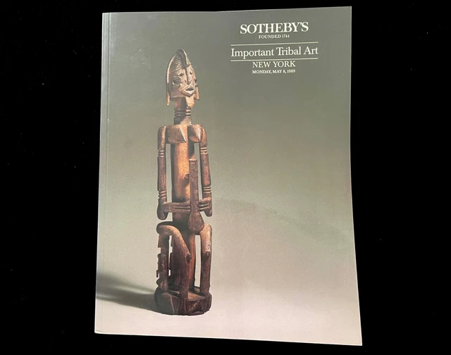 Sotheby's Important Tribal Art  May 1989  Dogon  Benin Bronze  Chokwe Throne