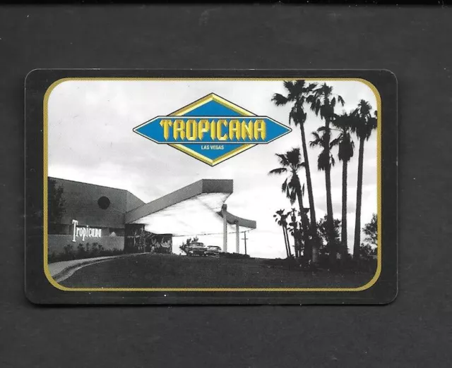 Casino Hotel Room Key TROPICANA Hotel Casino Las Vegas NV Closed 2024  NEW