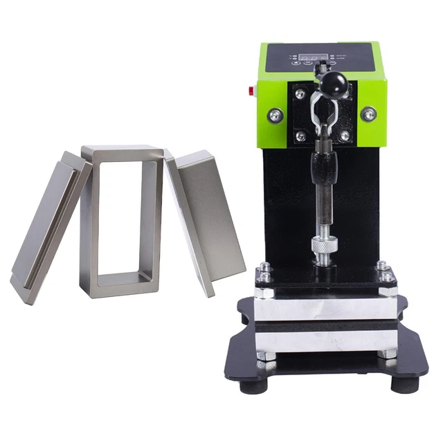2 x 4 pulgadas molde de preprensado de colofonio rectangular anodizado para