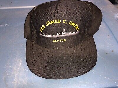 US Navy USS JAMES C OWENS DD-776 Destroyer Ship Hat Cap