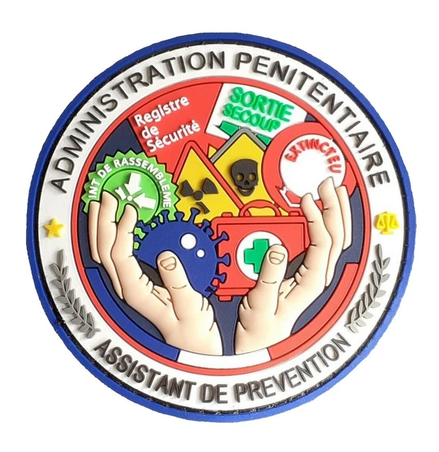 ECUSSON PATCH PVC . Administration Penitentiaire . Assistant De ...