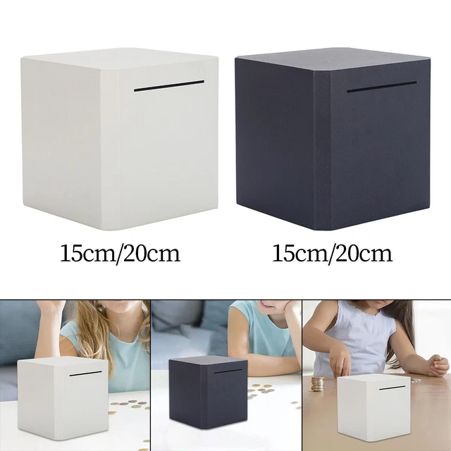 Stainless Steel Versatile Savings Tank Treasure Storage Box Money Saving Bank