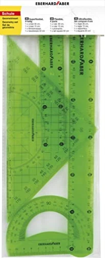 EBERHARD FABER Geometrie-/Zeichenset grun NEW