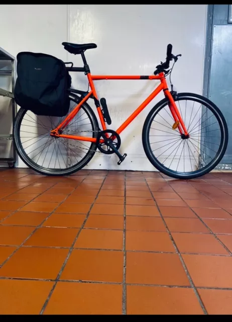 ELOPS CITY BIKE Single speed 500 Orange 190.00 PicClick UK