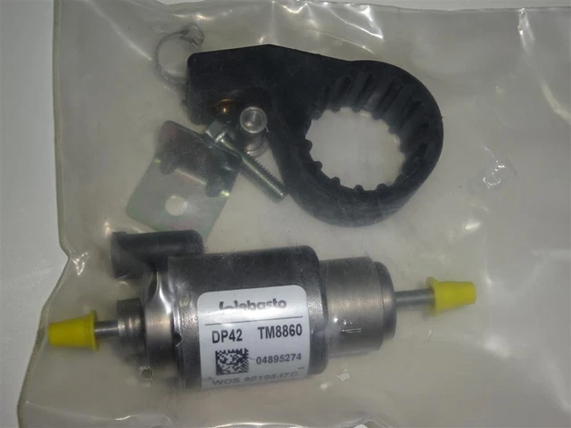 Pompe à Carburant Diesel 12V 22ml - Silencieuse Pour Chauffage Webasto/Eberspächer 2-8 KW (voiture, Camping-car, Bateau)