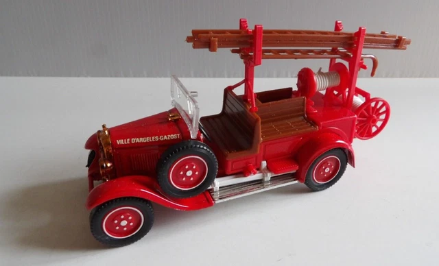 Solido Micarola 1/43 - Citroën C4F Pompiers Pontoise - Miniature Collection Pompier