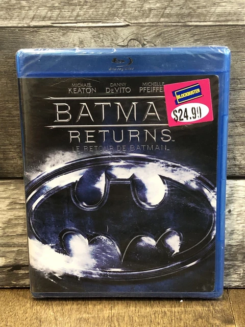 BATMAN RETURNS (BLU-RAY Disc, 2010) Michael Keaton, Michelle Pfeiffer ...