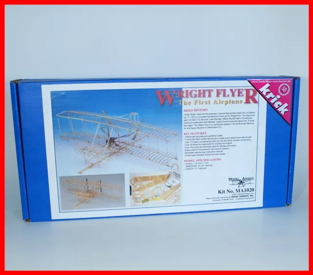 Krick 24020, Model Airways 1020 Wright Flyer, Bausatz 1:16