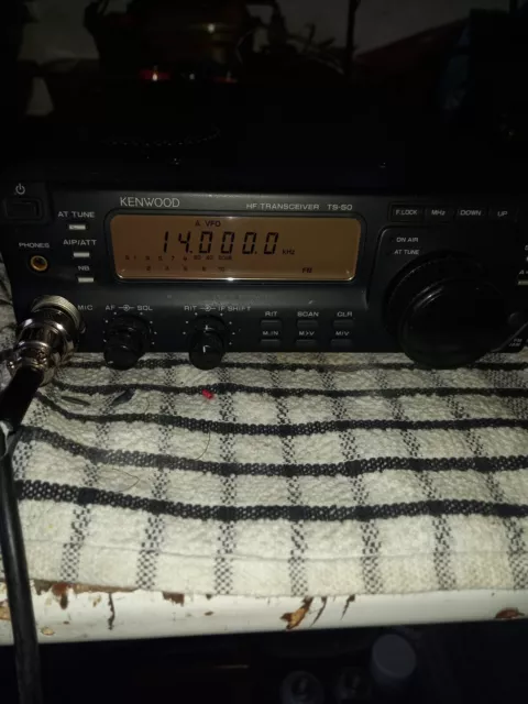 ham radio transceiver used