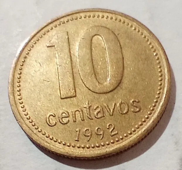 10 Centavos 1992 Argentina Coin