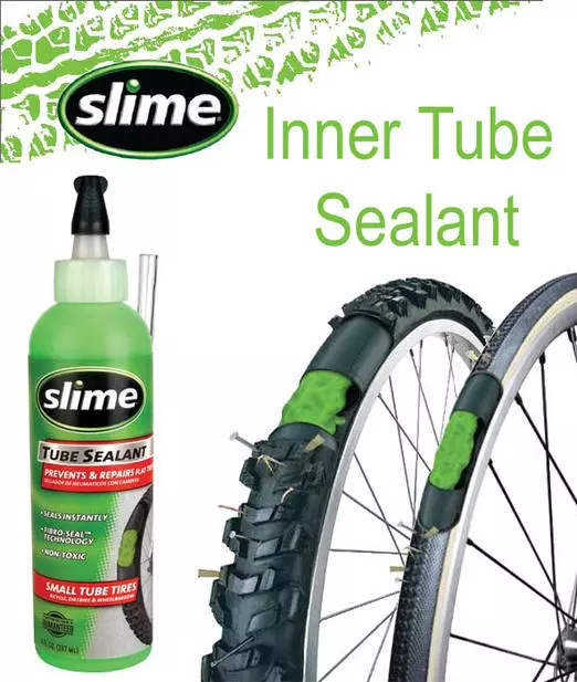 Slime Inner Tube Tyre Sealant Puncture Repair Bicycle Bike Fix 8oz