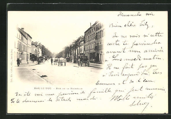 CPA Bar-le-Duc, Rue de la Rochelle