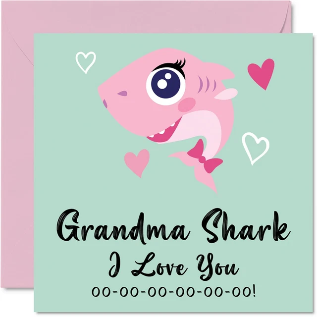 Biglietto di buon compleanno per nonna da nipote, nonna divertente biglietto di compleanno, regalo di compleanno per nonna da nipote - Italia