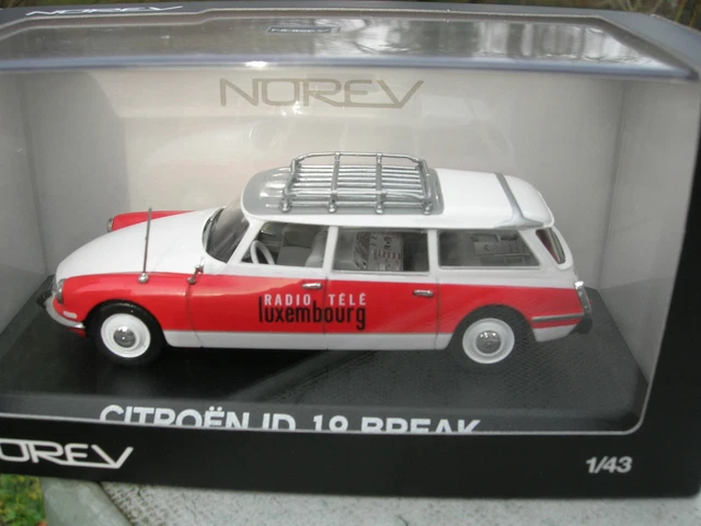 Norev 1/43 Citroen Id Ds 19 Break 1963 Rtl!!!!