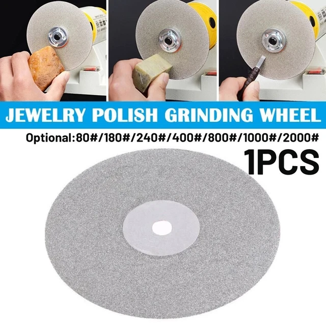 Disco de molienda lapidario de pulido de rueda plana de vuelta recubierta de diamante 4100 mm 80-2000#