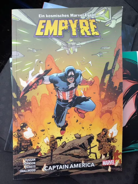 Empyre Sonderband - Captain America - Marvel - Panini - deutsch - Top Zustand