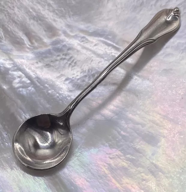 Vintage Wallace Sterling Silver Salt Grand Colonial Spoon