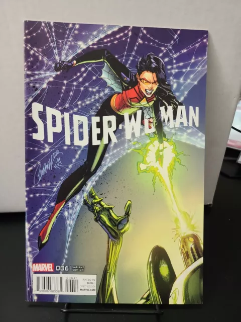 Spider-Woman #6 J Scott Campbell Variant Cover Art Marvel