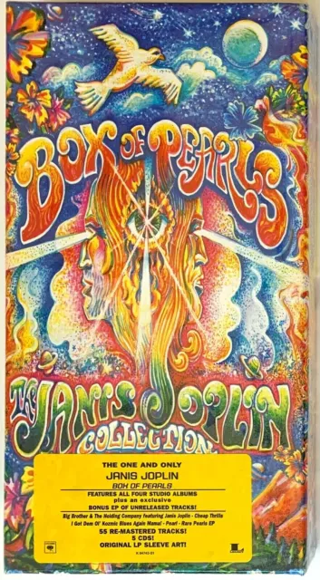 Janis Joplin - Box of Pearls [Sealed] Limited Edition CD [5-CD Long-Box Set]