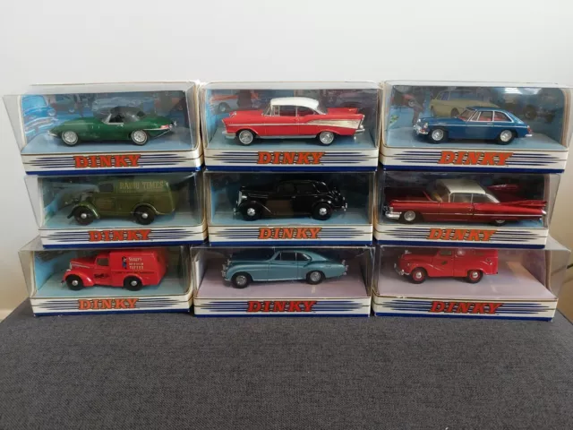 Matchbox Dinky Cars and Vans in Original Boxes 1:43 Scale