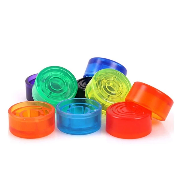 10x Guitare Effet Pédale Pédalier Pied Ongles Casquette Interrupteur Bouton