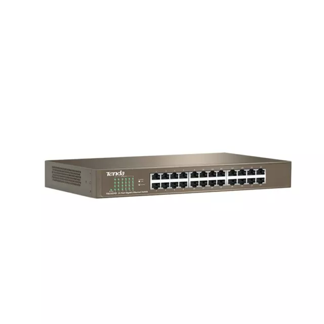 Tenda TEG1024D 24 Port Gigabit Network Ethernet Switch Hub 1000Mbps Rackmount 2