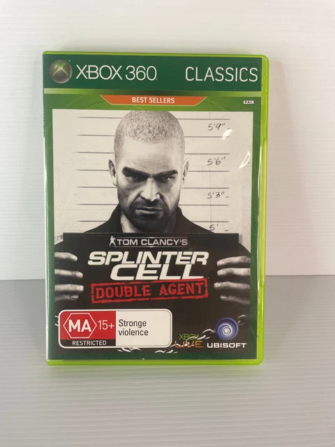 Tom Clancy's Splinter Cell: Double Agent Xbox 360 + Manual - Free Aus Postage