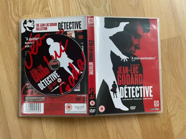 Detective - Jean Luc Godard - R2 DVD - Claude Brasseur, Nathalie Baye