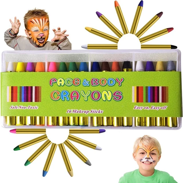 Körperfarbe Bleistifte Make-up-Buntstifte Gesichts farbe Buntstifte Kit