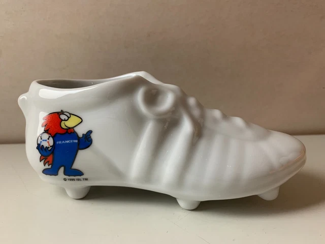 Cendrier Porcelaine Yves Deshoulieres Apilco - France 98 World Cup - Footix