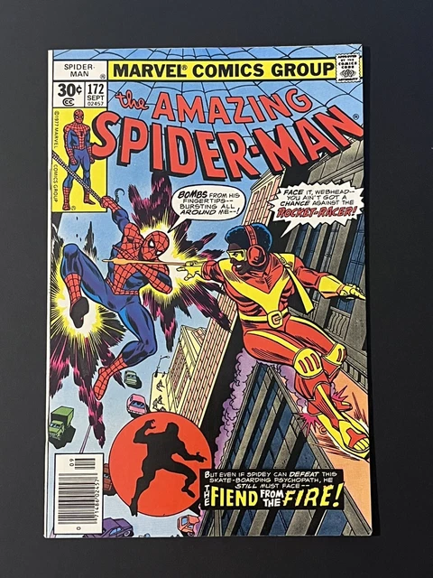 Amazing Spider-Man #172 (1977) 1st ROCKET RACER Marvel VF