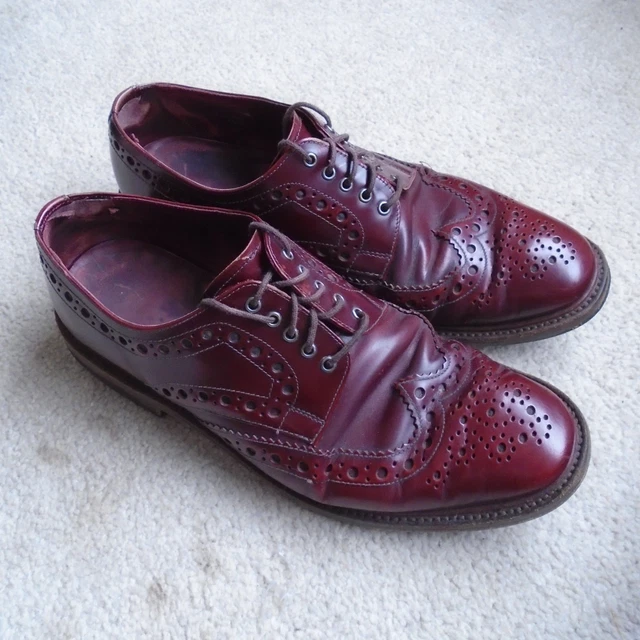 LOAKE DAWSON BROGUE - Burgundy (8/G) £59.00 - PicClick UK display picture 3