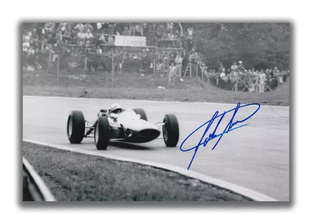 John Surtees Hand Signed 12X8 Photo - Honda F1 - Formula 1 Autograph 2.