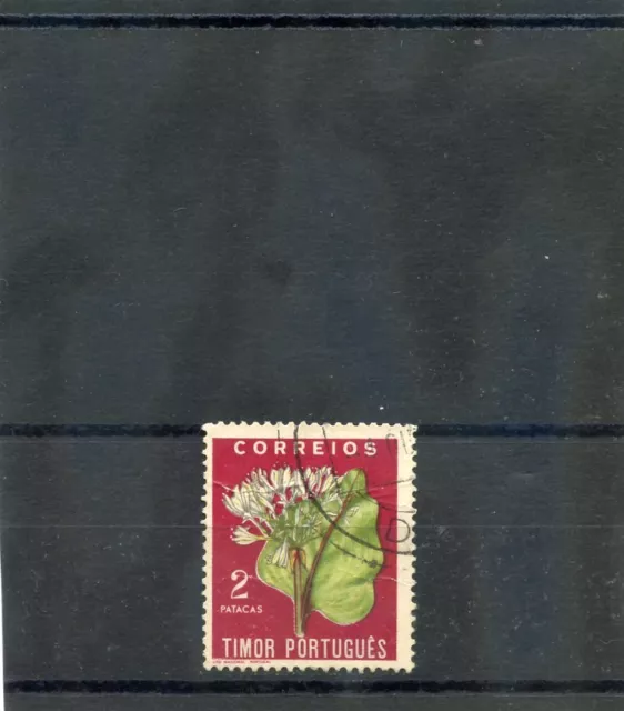 TIMOR  Sc 268(SG 332)F-VF USED  2P FLOWER $24