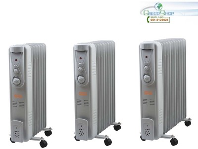 Ardes AR4R07VIN Radiatore Termosifone Elettrico Ad Olio Stufa Portatile 7 Elementi 1500 Watt Colore Verde 90925369 - Foto 3