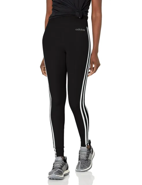adidas Women's Designed 2 Move High-Rise 3-Stripes 7/8 Sport Tights, Legend  Ink/White, X-Small at  Women's Clothing store