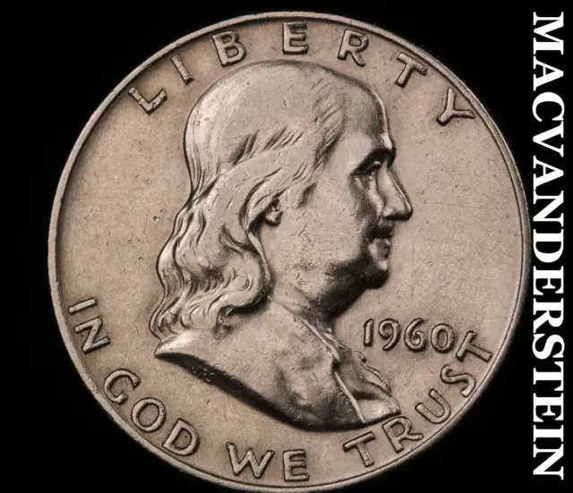 1960-D Franklin Half Dollar - Scarce  Better Date  #T9161