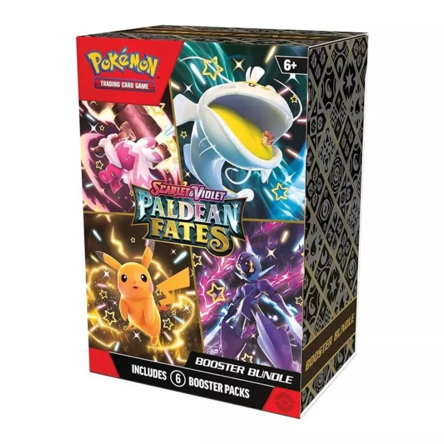 Pokemon TCG: Scarlet & Violet - Paldean Fates Booster Bundle - NEW AND SEALED